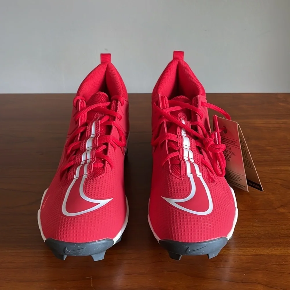 Nike Alpha Menace 3 Shark Football Men’s Cleats Red/White CV0582-616 New - Picture 4 of 6